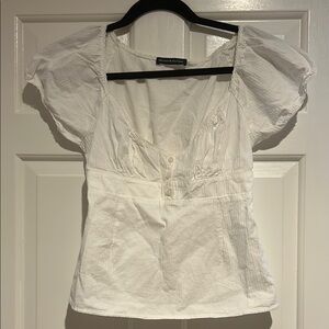 White Women's Top by Brandy Melville
